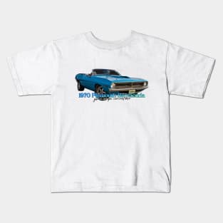 1970 Plymouth Barracuda Gran Coupe Convertible Kids T-Shirt